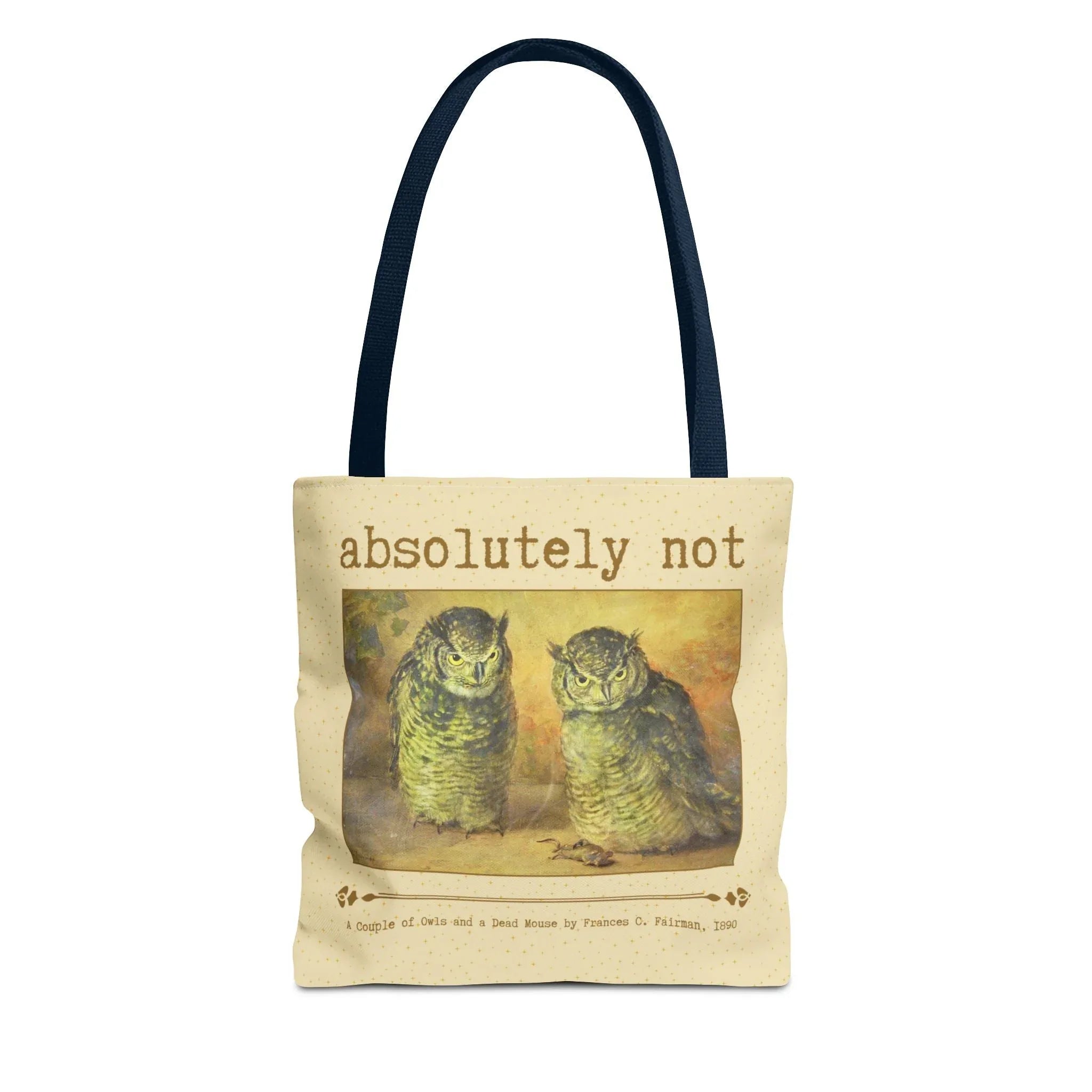 Absolutely Not Funny Art History Tote Bag for Animal Lover - BIG FRENCHIES