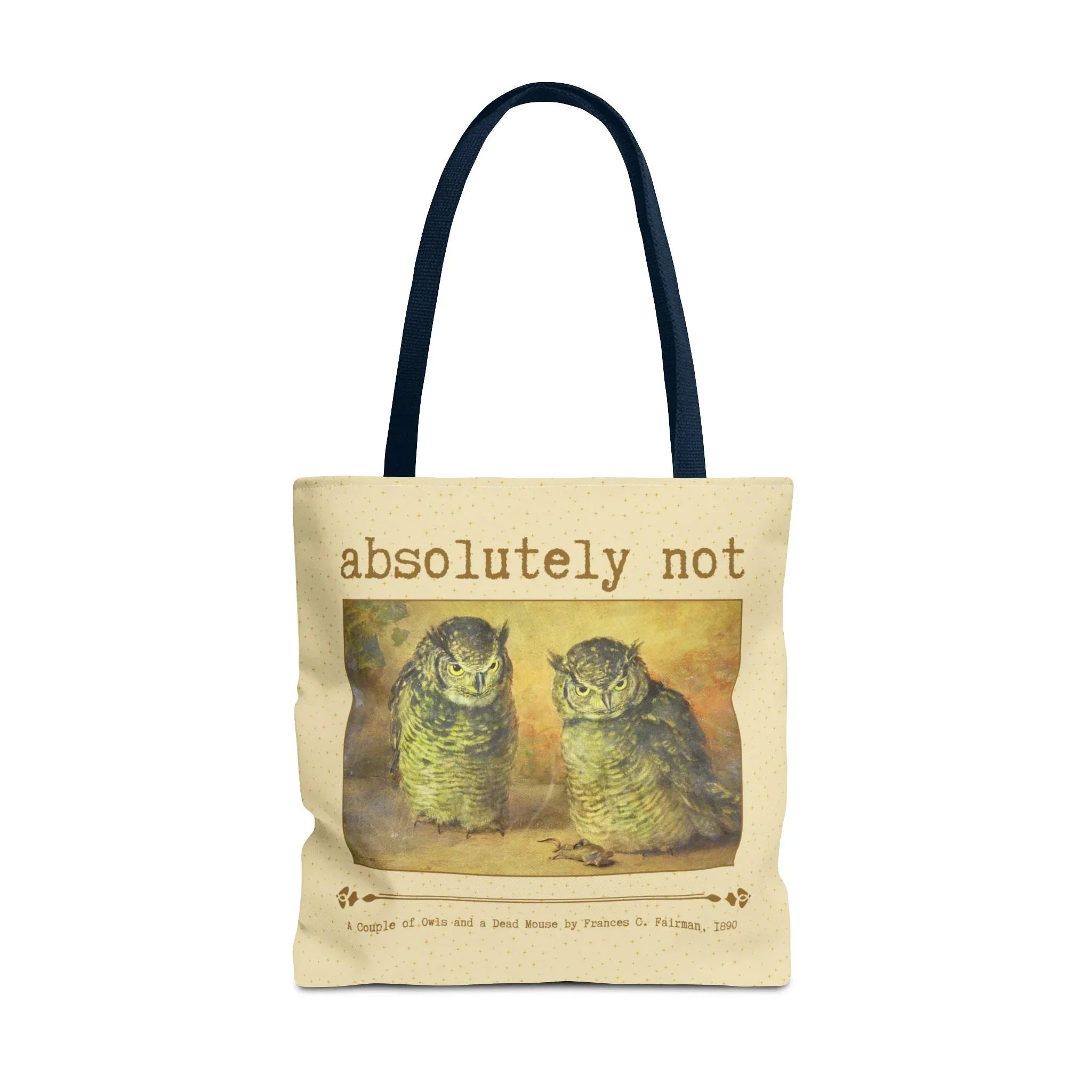 Absolutely Not Funny Art History Tote Bag for Animal Lover - BIG FRENCHIES