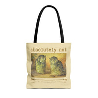Absolutely Not Funny Art History Tote Bag for Animal Lover - BIG FRENCHIES