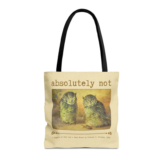 Absolutely Not Funny Art History Tote Bag for Animal Lover - BIG FRENCHIES