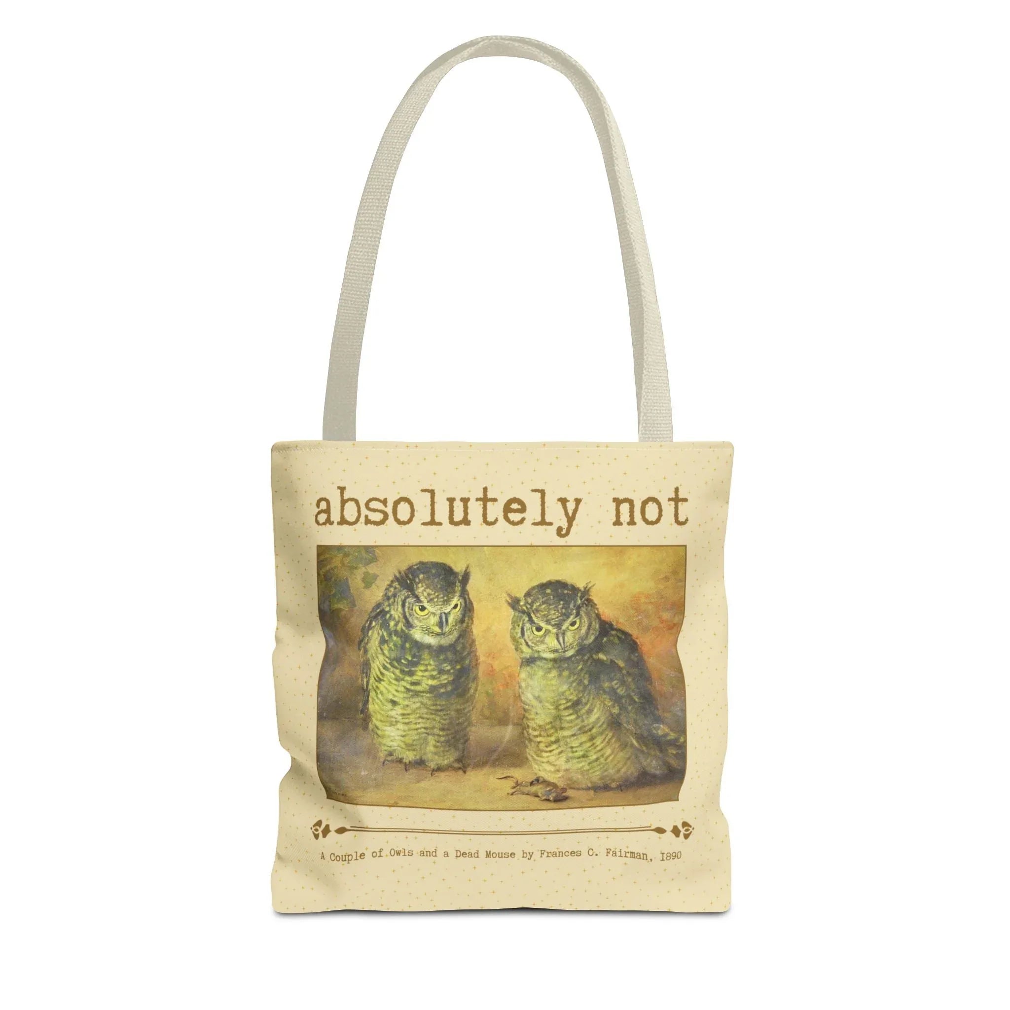 Absolutely Not Funny Art History Tote Bag for Animal Lover - BIG FRENCHIES
