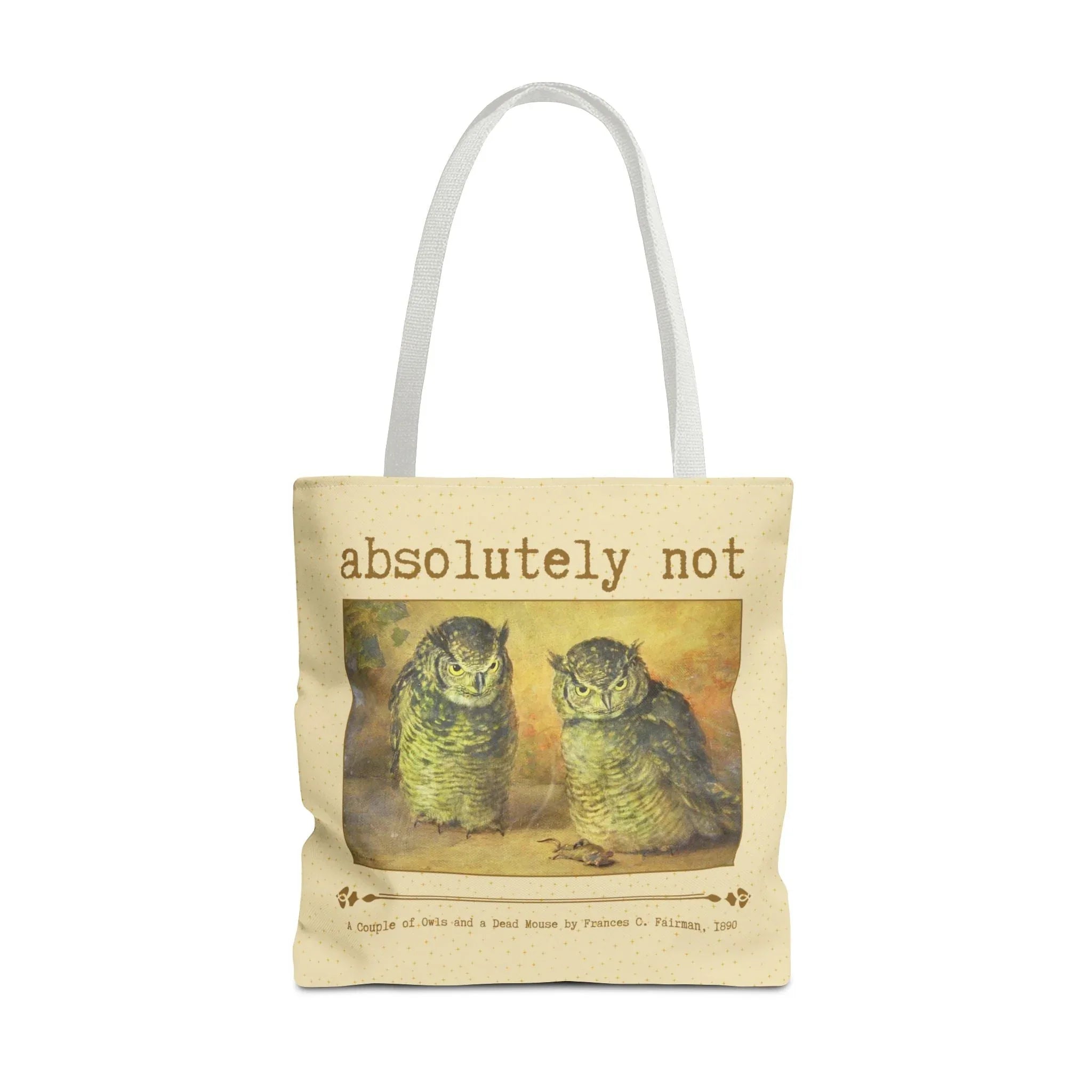 Absolutely Not Funny Art History Tote Bag for Animal Lover - BIG FRENCHIES