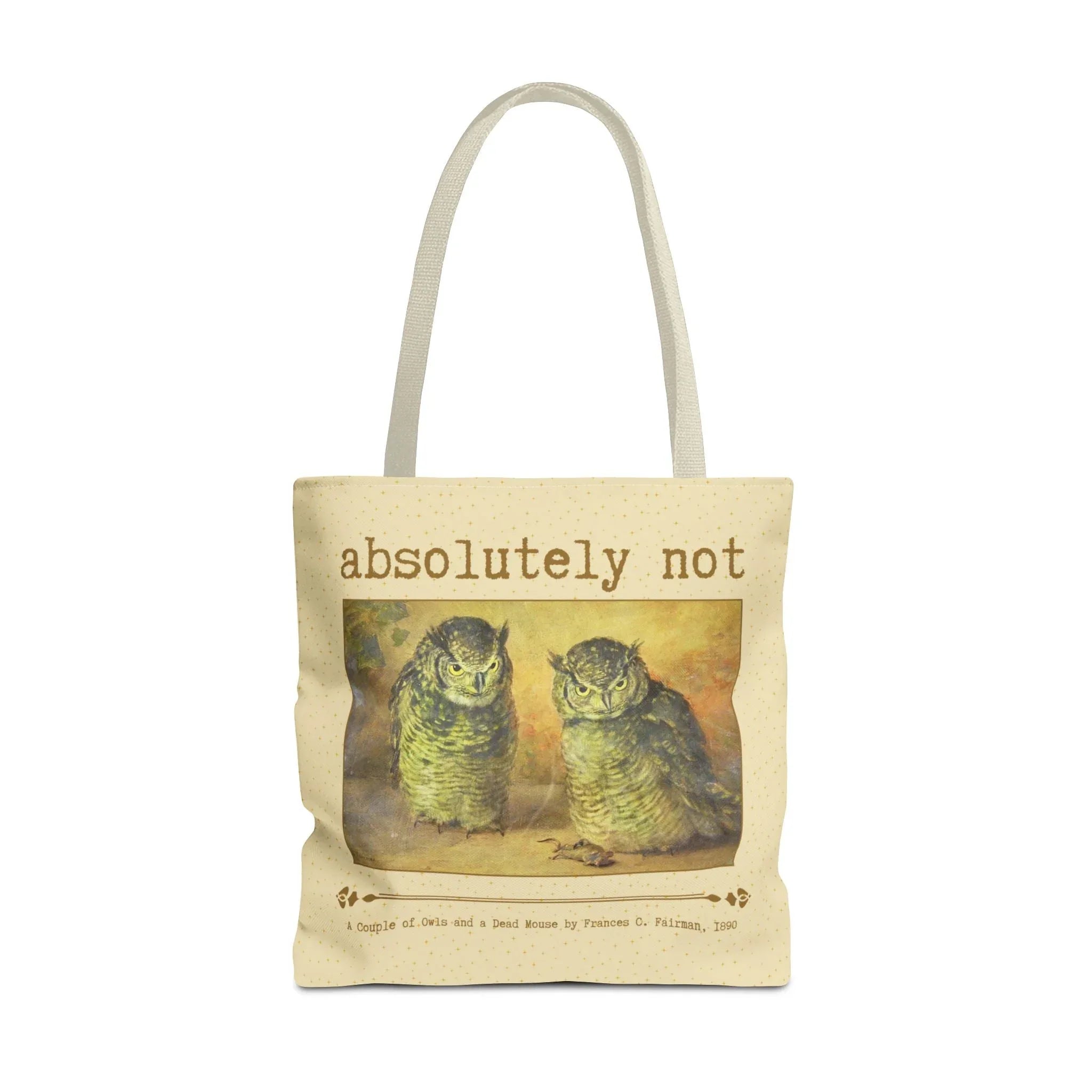 Absolutely Not Funny Art History Tote Bag for Animal Lover - BIG FRENCHIES