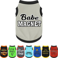 Dog Shirt Set 8 Pack Breathable Puppy Clothes Summer Fall XS-3XL
