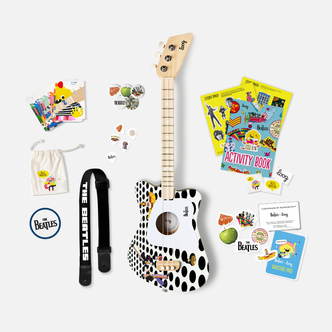 beatles + loog mini guitar (collective) - BIG FRENCHIES