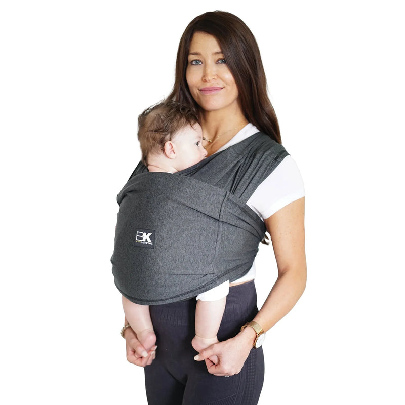 Baby K'tan Active Yoga Baby Carrier | Heather Black - BIG FRENCHIES