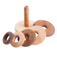 Wooden Stacking Rings for Babies
