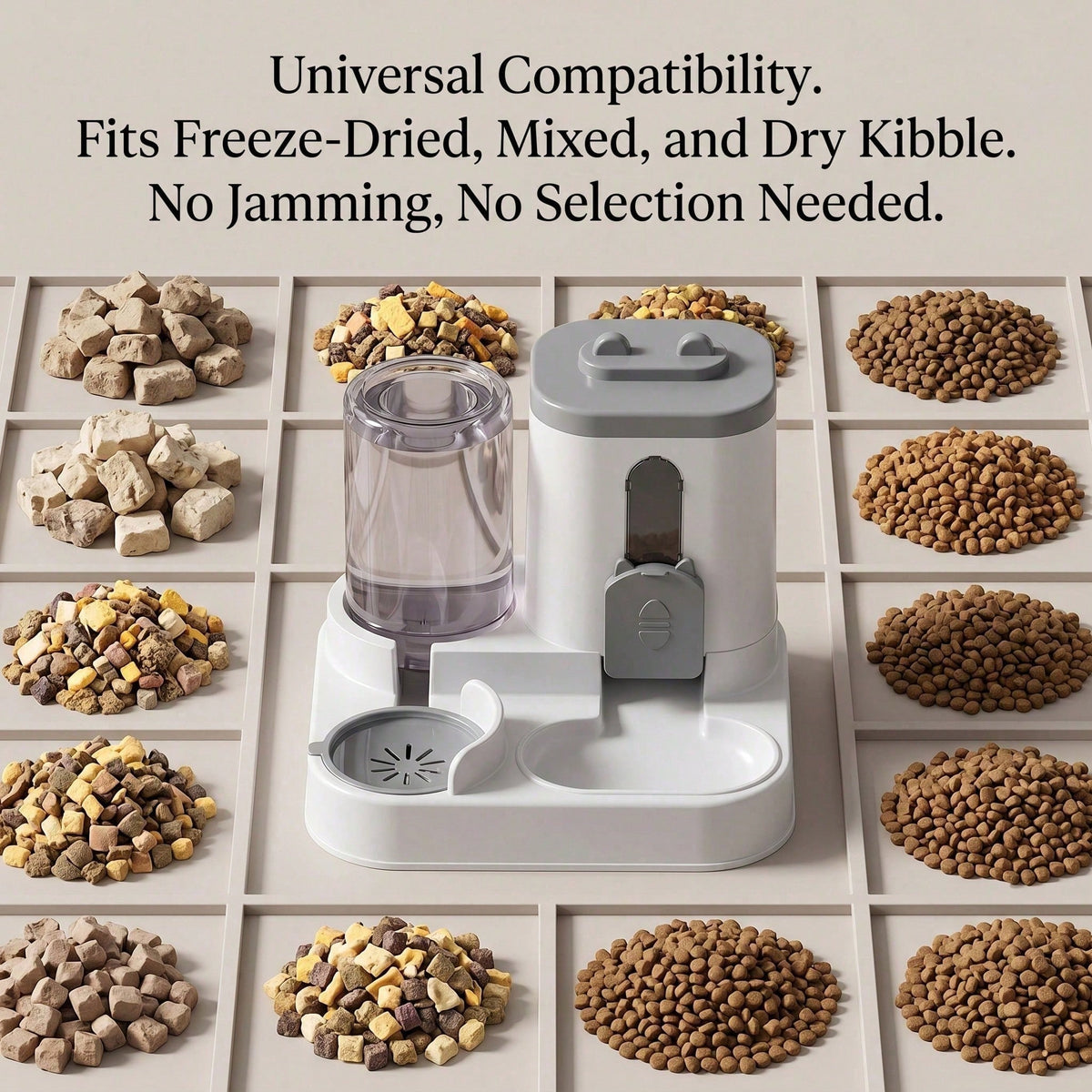 4 Colors Gravity Pet Feeder Water Dispenser Cute Cat Shaped Automatic Food Water Bowl Large Capacity Detachable Stable A