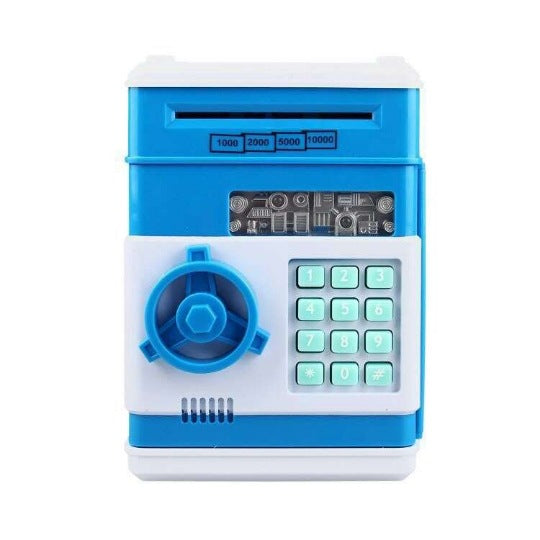 Creative Password safe piggy bank Automatic piggy bank safe ATM children's toys