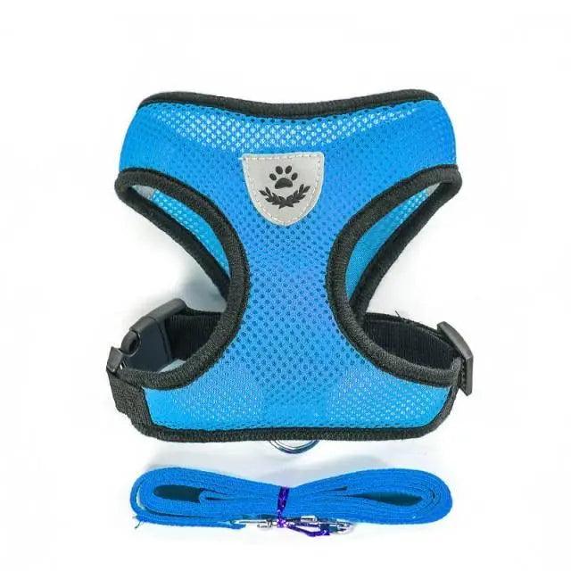 Adjustable Dog Harness No-Pull Pet Harness Soft Padded Dog Vest Reflective No-Choke Pet Vest With Easy Control Handle-Harnesses-BIG FRENCHIES-Stevvex