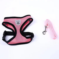 Adjustable Dog Harness No-Pull Pet Harness Soft Padded Dog Vest Reflective No-Choke Pet Vest With Easy Control Handle