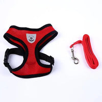 Adjustable Dog Harness No-Pull Pet Harness Soft Padded Dog Vest Reflective No-Choke Pet Vest With Easy Control Handle