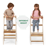 Adjustable Montessori Tower - Kids Step Stool