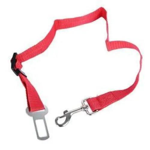 Adjustable Safety Seat Belt Nylon Pets Puppy Seat Lead Leash Dog Harness Vehicle Seatbelt Pet Dog Supplies Travel Clip Adjustable Bowtie Pet Cat Dog Car Seat Belt Pet Seat Harness Dog Lead Clip Dog Collars Accessories-Harnesses-BIG FRENCHIES-Stevvex