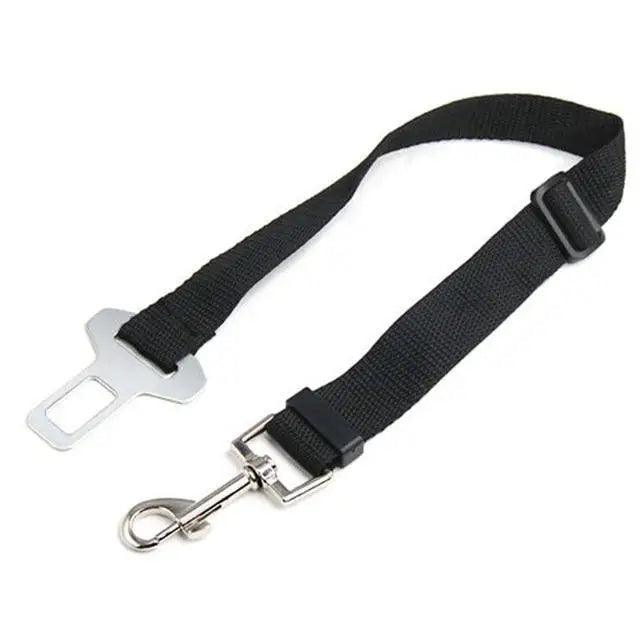 Adjustable Safety Seat Belt Nylon Pets Puppy Seat Lead Leash Dog Harness Vehicle Seatbelt Pet Dog Supplies Travel Clip Adjustable Bowtie Pet Cat Dog Car Seat Belt Pet Seat Harness Dog Lead Clip Dog Collars Accessories-Harnesses-BIG FRENCHIES-Stevvex