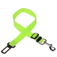 Adjustable Safety Seat Belt Nylon Pets Puppy Seat Lead Leash Dog Harness Vehicle Seatbelt Pet Dog Supplies Travel Clip Adjustable Bowtie Pet Cat Dog Car Seat Belt Pet Seat Harness Dog Lead Clip Dog Collars Accessories