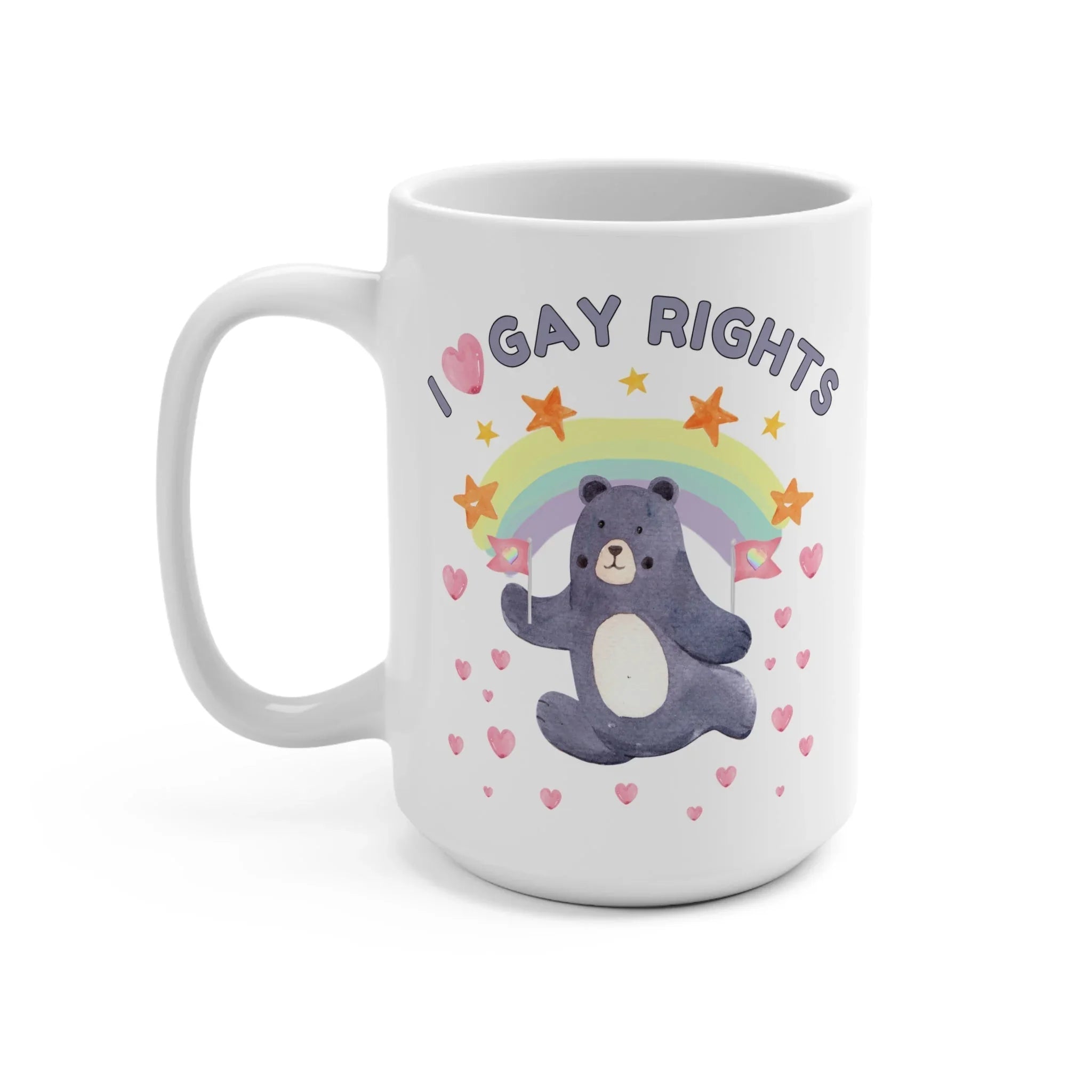 Adorable Gay Rights Mug - BIG FRENCHIES