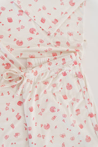 Adult Love Snacks Pajamas