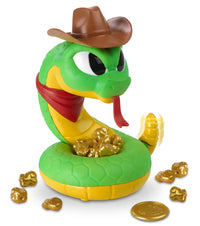 MEACAOFG Electric rattlesnake toys snake tail scary children's desktop parents and children interact with the whole person spoof creative games trickery