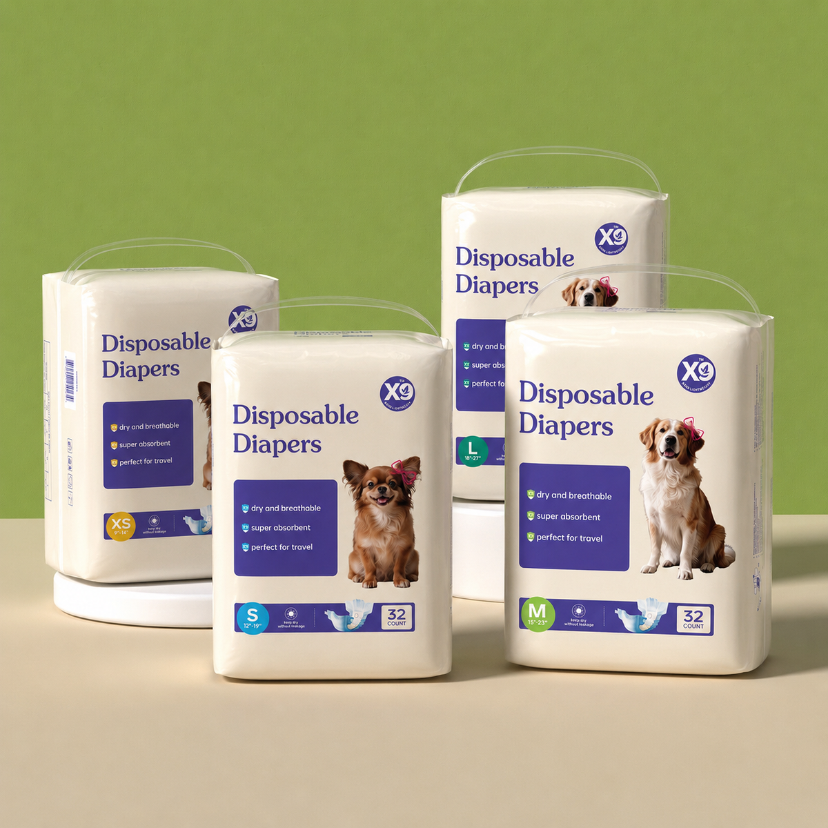 Disposable Female Dog Diapers