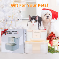 1Pc Smart Pet Water Fountain Automatic Cat Water Dispenser 4.5L Cordless Rechargeable Dog Water Fountain Self-Refill Wit