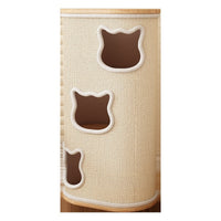 All-in-one Solid Wood Cat Tree Suitable For All Four Seasons