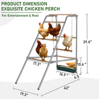 103*50*100cm Outdoor chicken perch