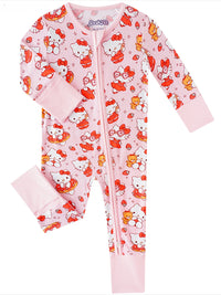 PoshTOT Sanrio Hello Kitty Bamboo Baby Convertible Zippy Romper