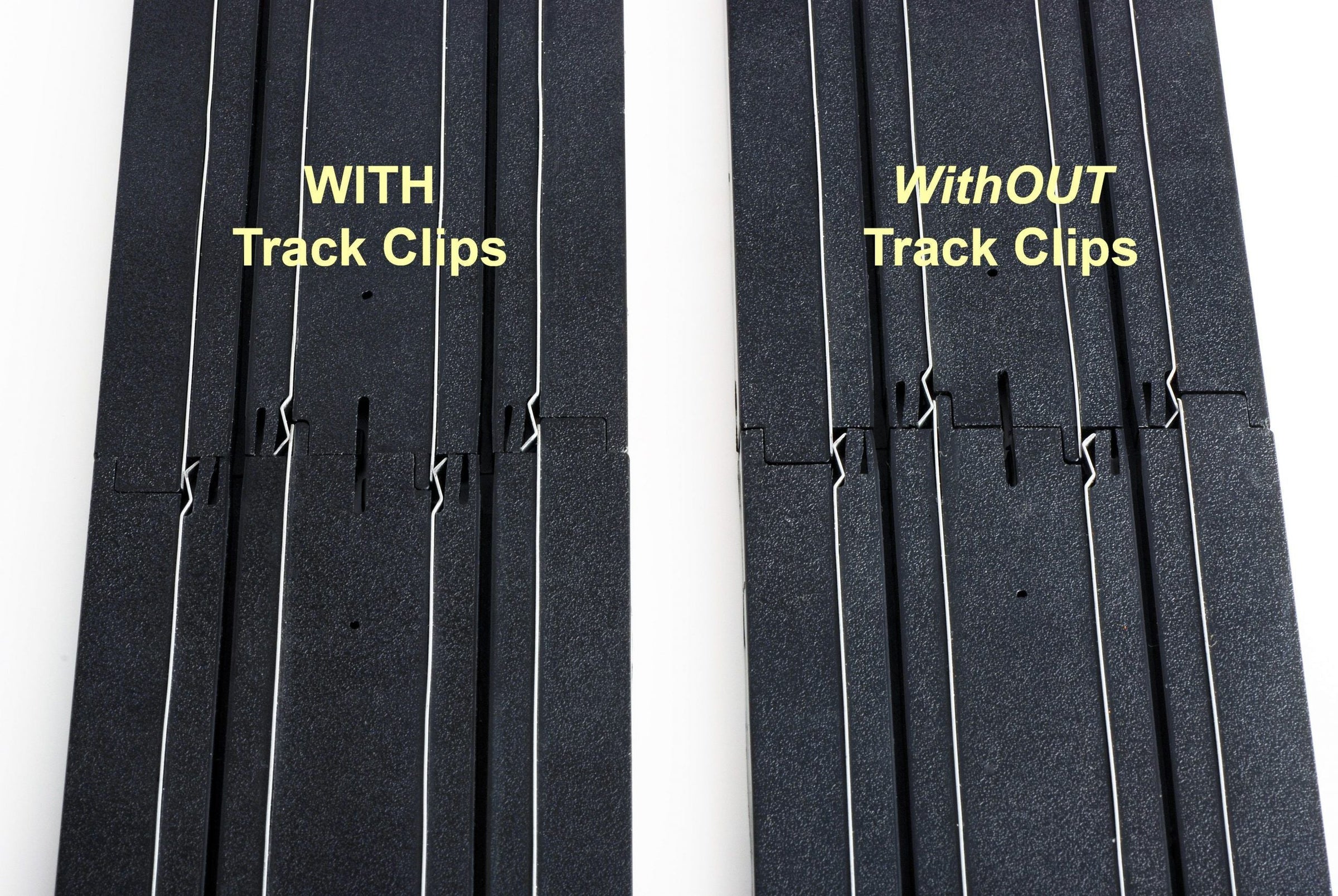 AFX HO Scale Slot Car Track Clips (25) 1013