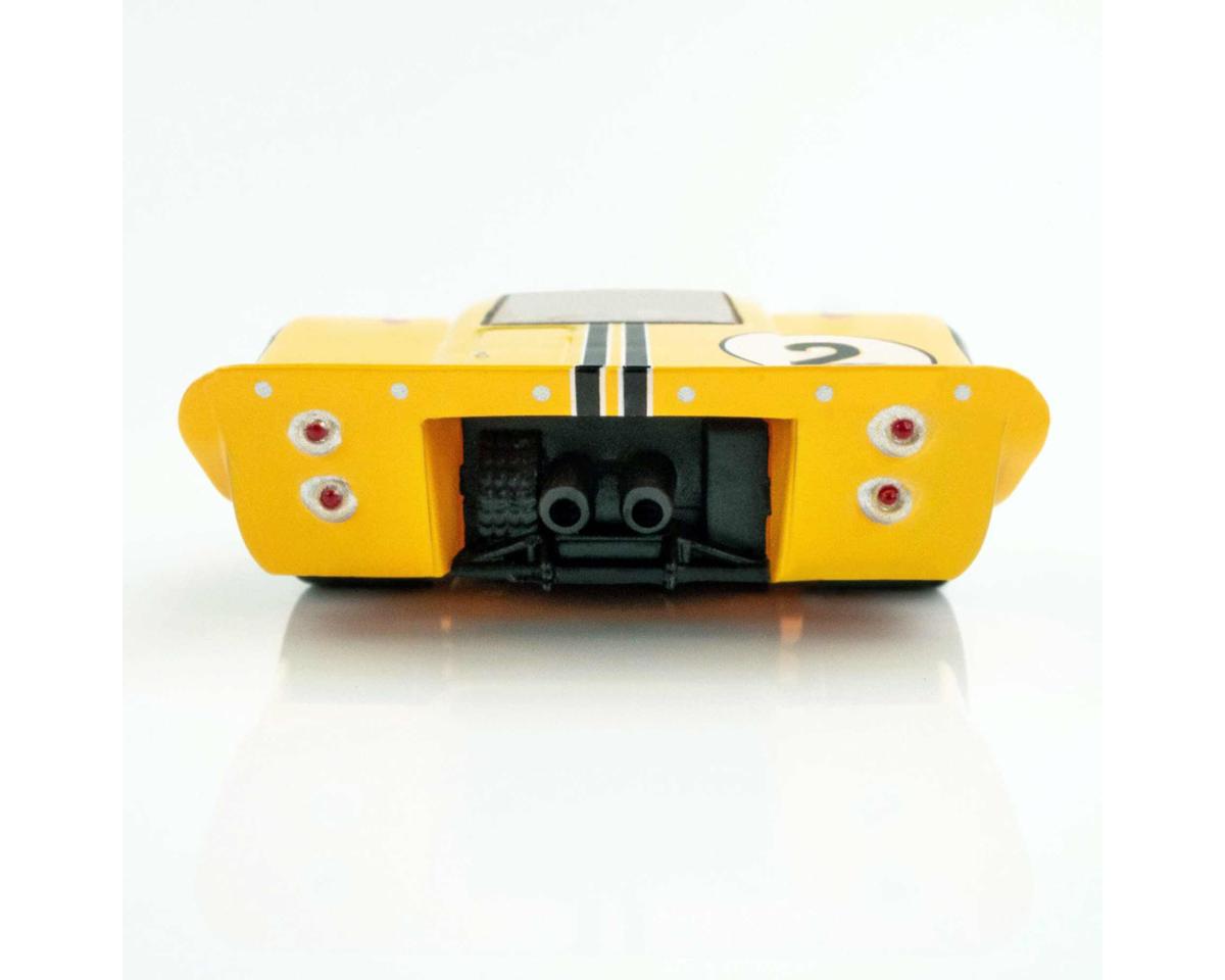 AFX Collector Series 1967 Ford GT40 Mk IV Le Mans #2 HO Slot Car (Yellow) (SWB) (Mega G+) 22014