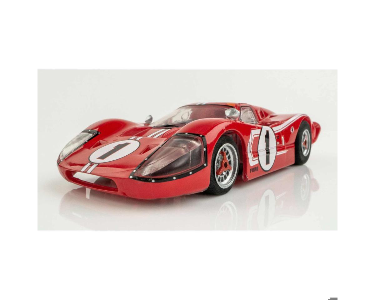 AFX Collector Series Ford GT40 Mk IV Le Mans #1 HO Slot Car (Red) (SWB) (Mega G+) 22042