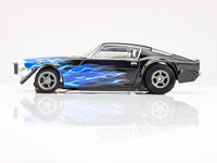 AFX Collector Series Camaro 1973 HO Slot Car (Wildfire) (LWB) (Mega G+) 22046
