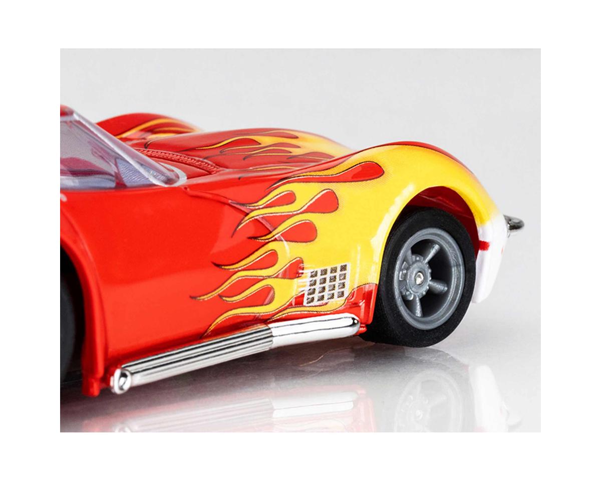 AFX Collector Series Corvette 1970 HO Slot Car (Red Wildfire) (SWB) (Mega G+) 22055