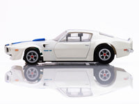 AFX Racing 1970 Firebird TransAm, White/ Blue, HO Scale Slot Car 22096