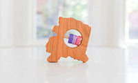 Alaska State Wooden Baby Rattle™ - BIG FRENCHIES