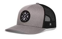 Alaska Trucker Hat  |  Black AK X Snapback