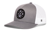 Alaska Trucker Hat  |  Black AK X Snapback