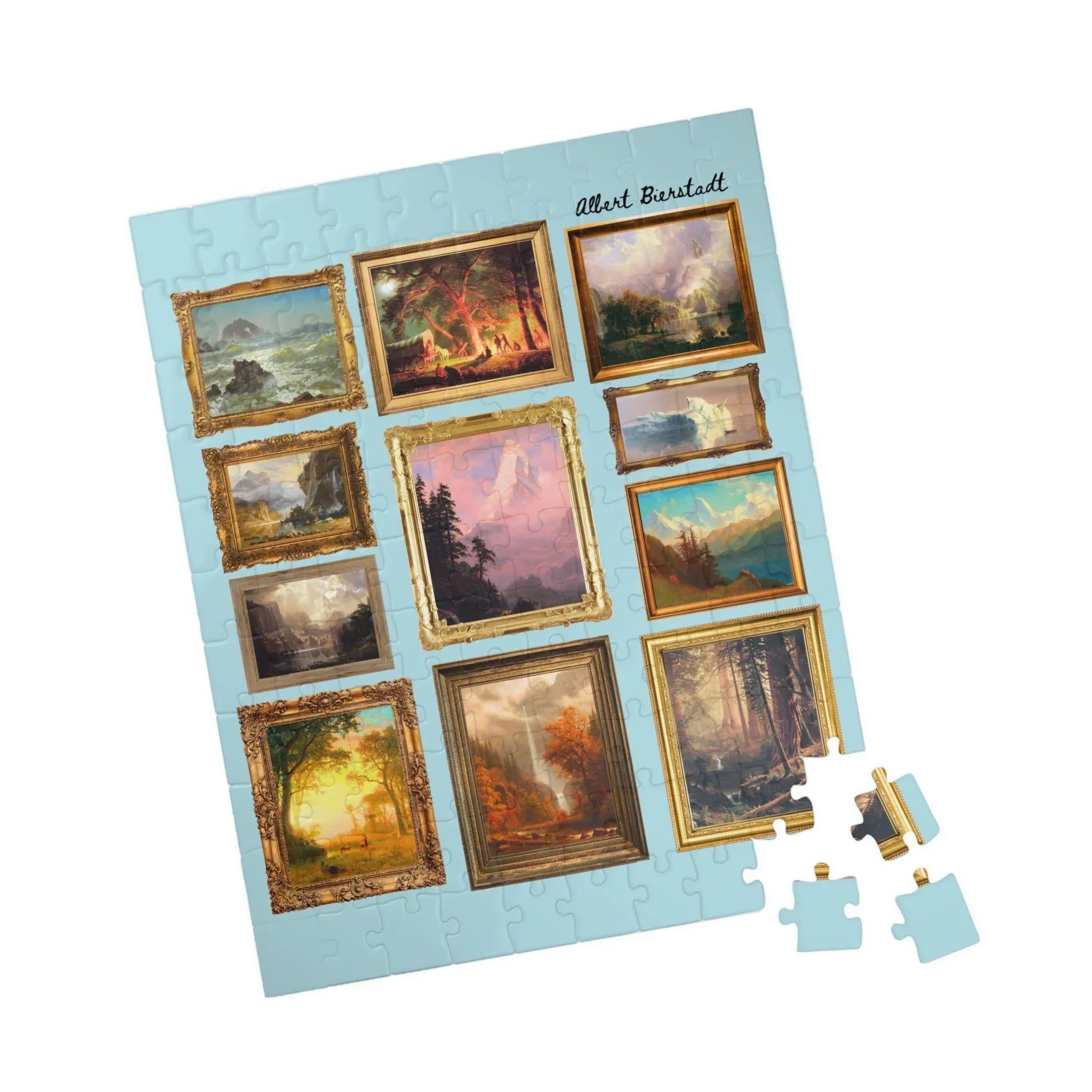 Albert Bierstadt Art History Puzzle - BIG FRENCHIES