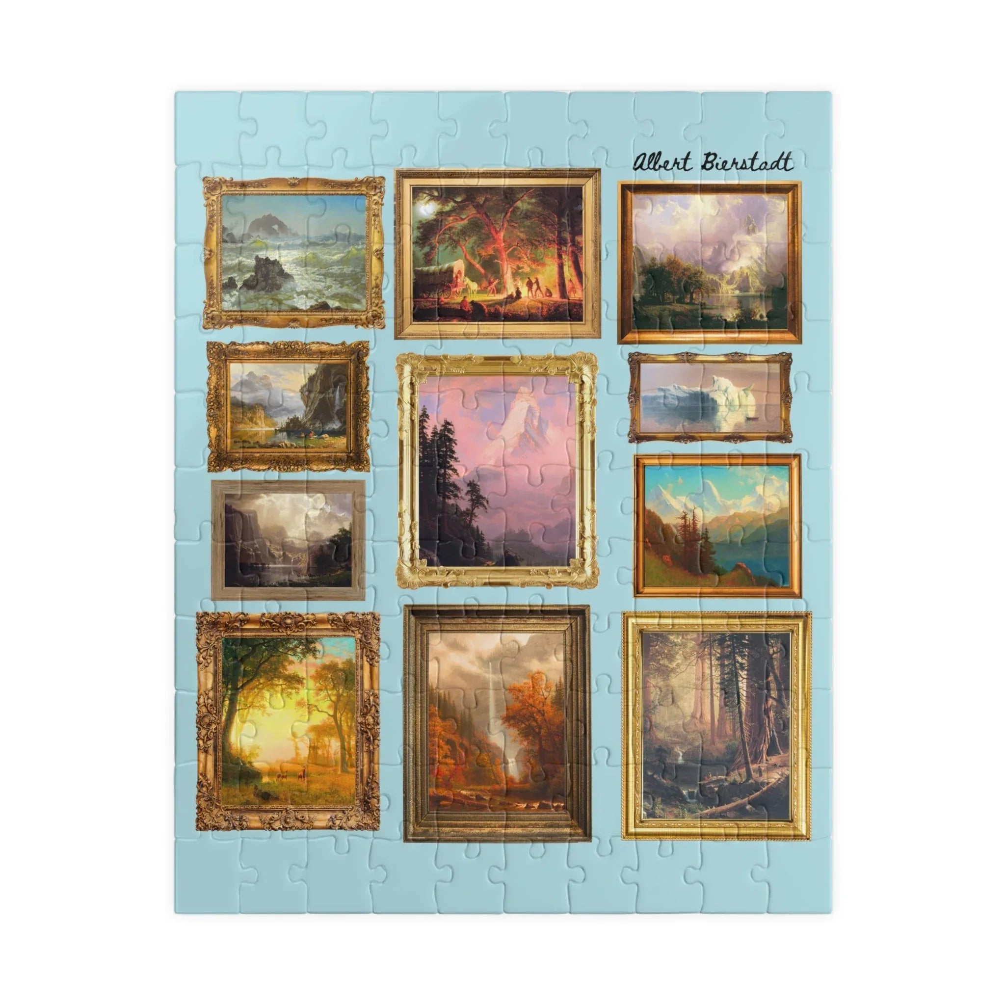 Albert Bierstadt Art History Puzzle - BIG FRENCHIES