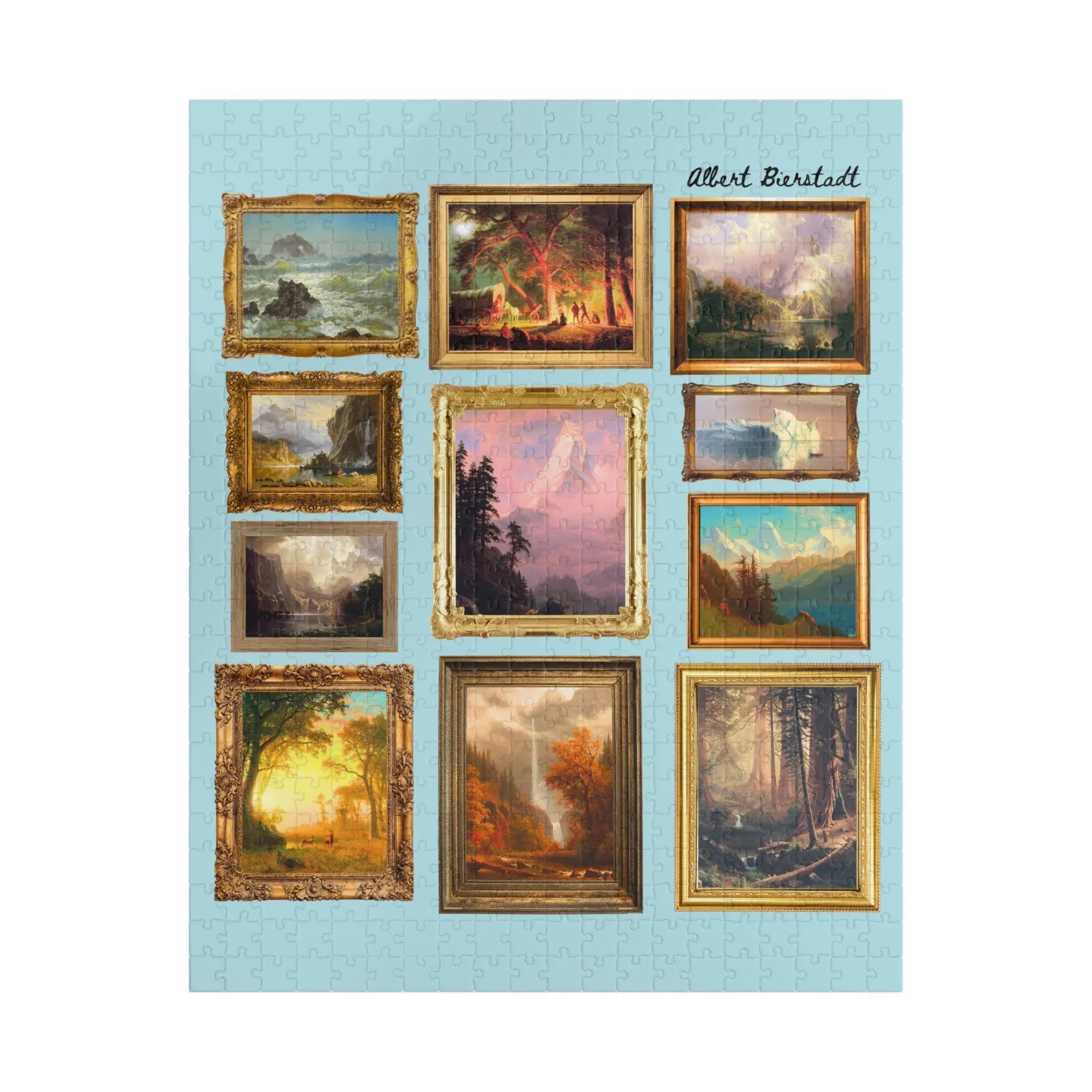 Albert Bierstadt Art History Puzzle - BIG FRENCHIES