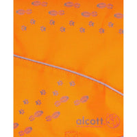 Alcott Visibility Dog Vest with Reflective Trim, Neon Orange Small