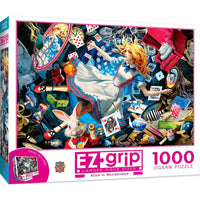 Alice in Wonderland 1000 Piece Jigsaw Puzzle with EZ Grip by Masterpieces - BIG FRENCHIES