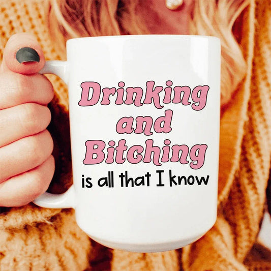 All I Know Ceramic Mug 15 oz - BIG FRENCHIES