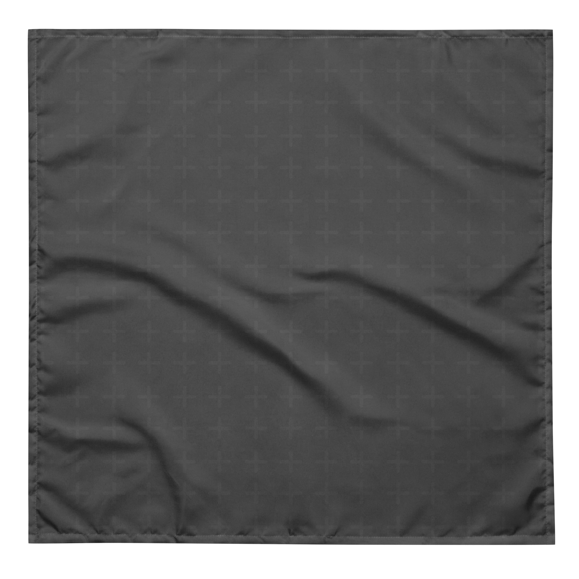 Sebastian & Clementine Gray Cross Bandana For Dogs and Cats