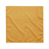 Sebastian & Clementine Orange Waves Pet Cotton Bandana
