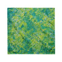 Sebastian & Clementine Green Fields Bandana For Dogs and Cats