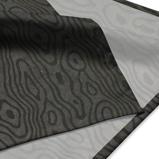 Sebastian & Clementine Gray Wooden Bandana For Dogs and Cats