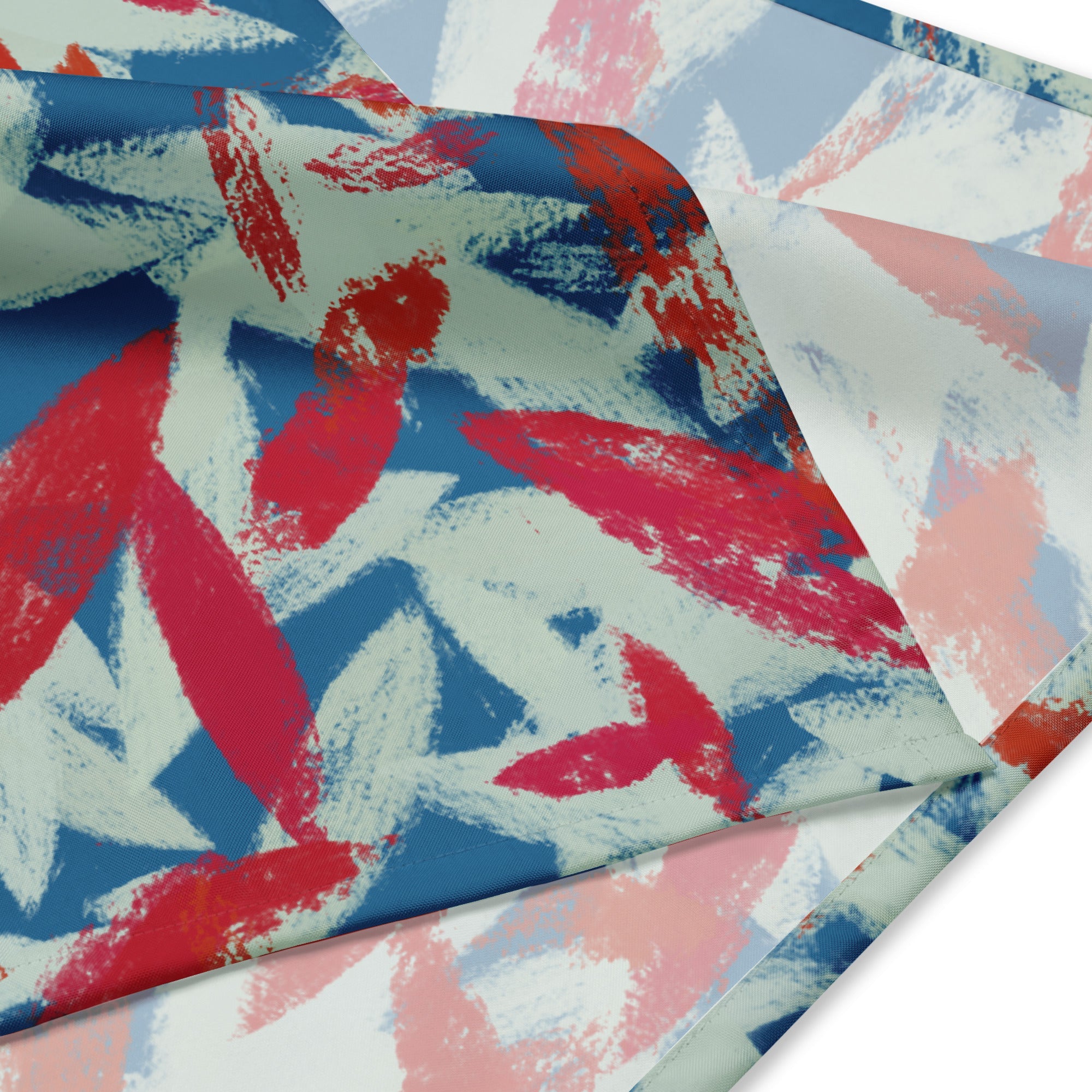 Sebastian & Clementine Abstract Patriotic Bandana For Dogs and Cats