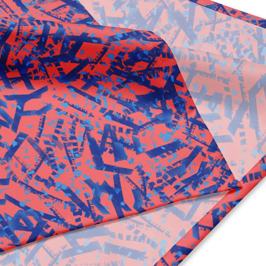 Sebastian & Clementine Pink Summer Bandana For Dogs and Cats