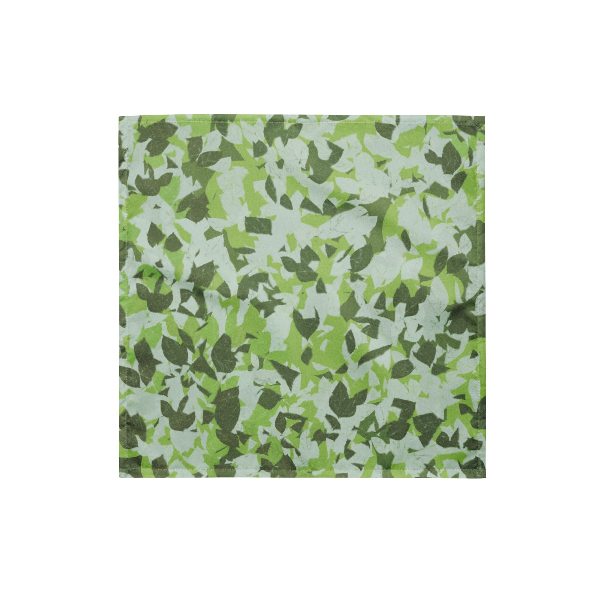 Sebastian & Clementine Green Camo Leaves Bandana For Dogs and Cats